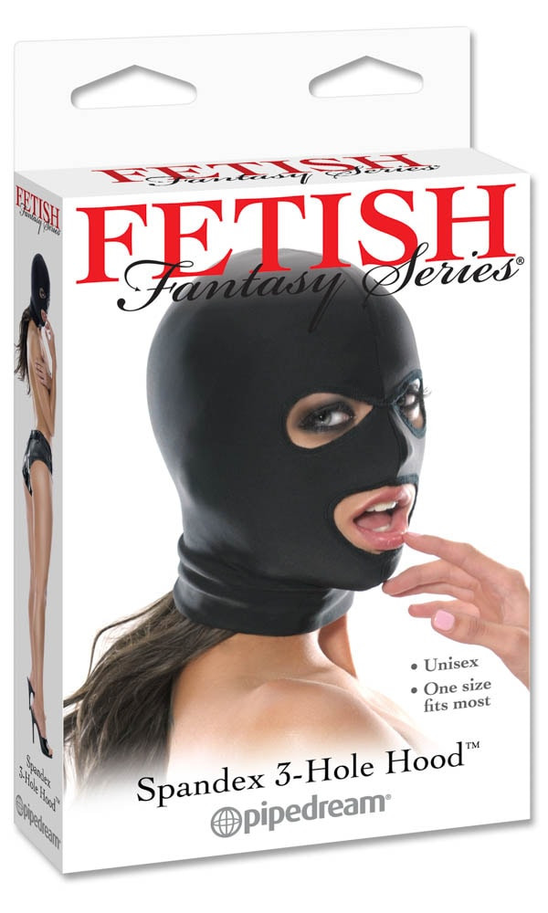 Fetish Fantasy Masca Spandex 3 Hole Hood Fetish Fantasy Masca Spandex 3 Hole Hood