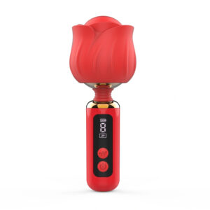 Guilty Toys Mini Wand Vibrator Luxury Trandafir
