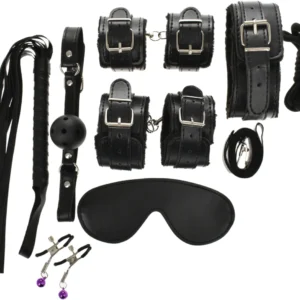 Guilty Toys Set BDSM Fear Me 8 Piese Black