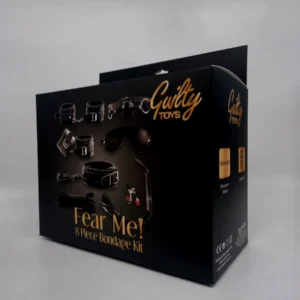 Guilty Toys Set BDSM Fear Me 8 Piese Black