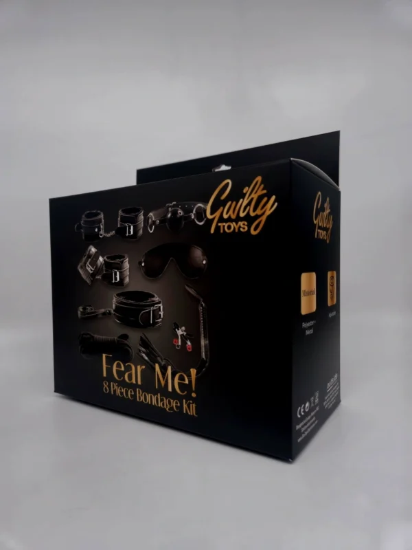 Guilty Toys Set BDSM Fear Me 8 Piese Black Guilty Toys Set BDSM Fear Me 8 Piese Black