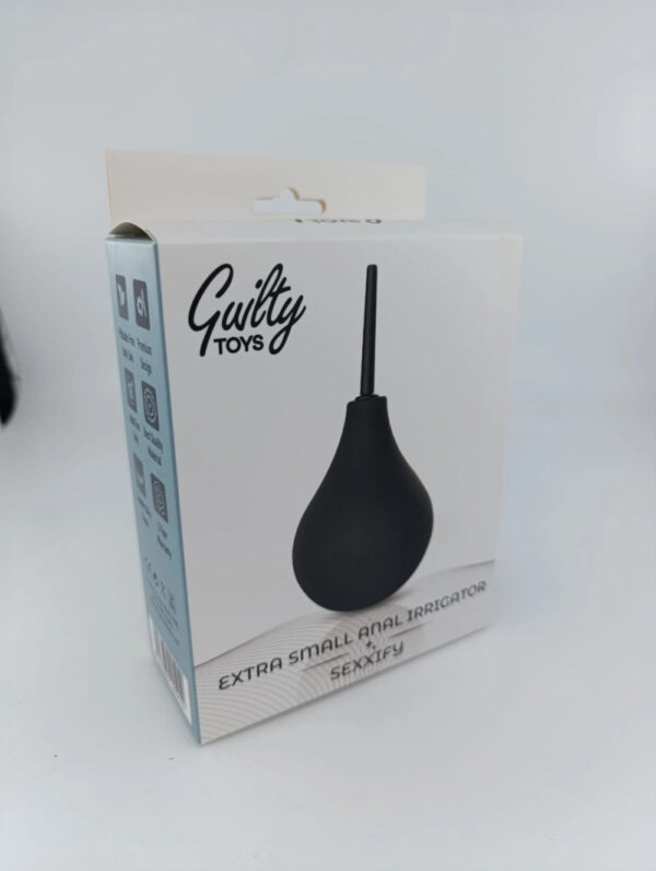 Guilty Toys Irigator Anal Small 89 ml Black Guilty Toys Irigator Anal Small 89 ml Black