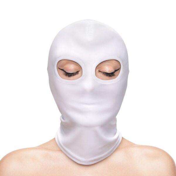 Masca De Fata Fetish & Fashion – Eyes Hood – White Masca De Fata Fetish & Fashion – Eyes Hood – White