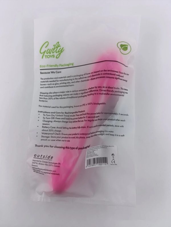 Guilty Toys Vibrator Chanel Silicon Pink Guilty Toys Vibrator Chanel Silicon Pink