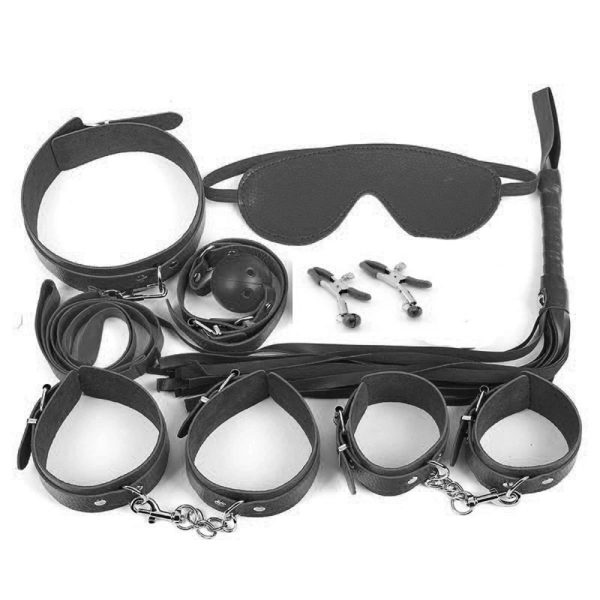 Guilty Toys Set BDSM Pleasure & Power 7 Piese Black Guilty Toys Set BDSM Pleasure & Power 7 Piese Black
