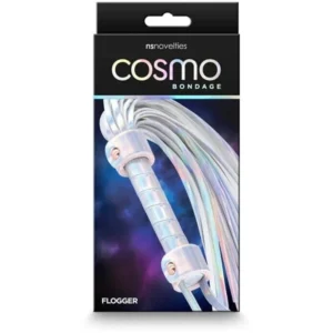 Nsovelties Bici Cosmo Bondage Flogger Rainbow